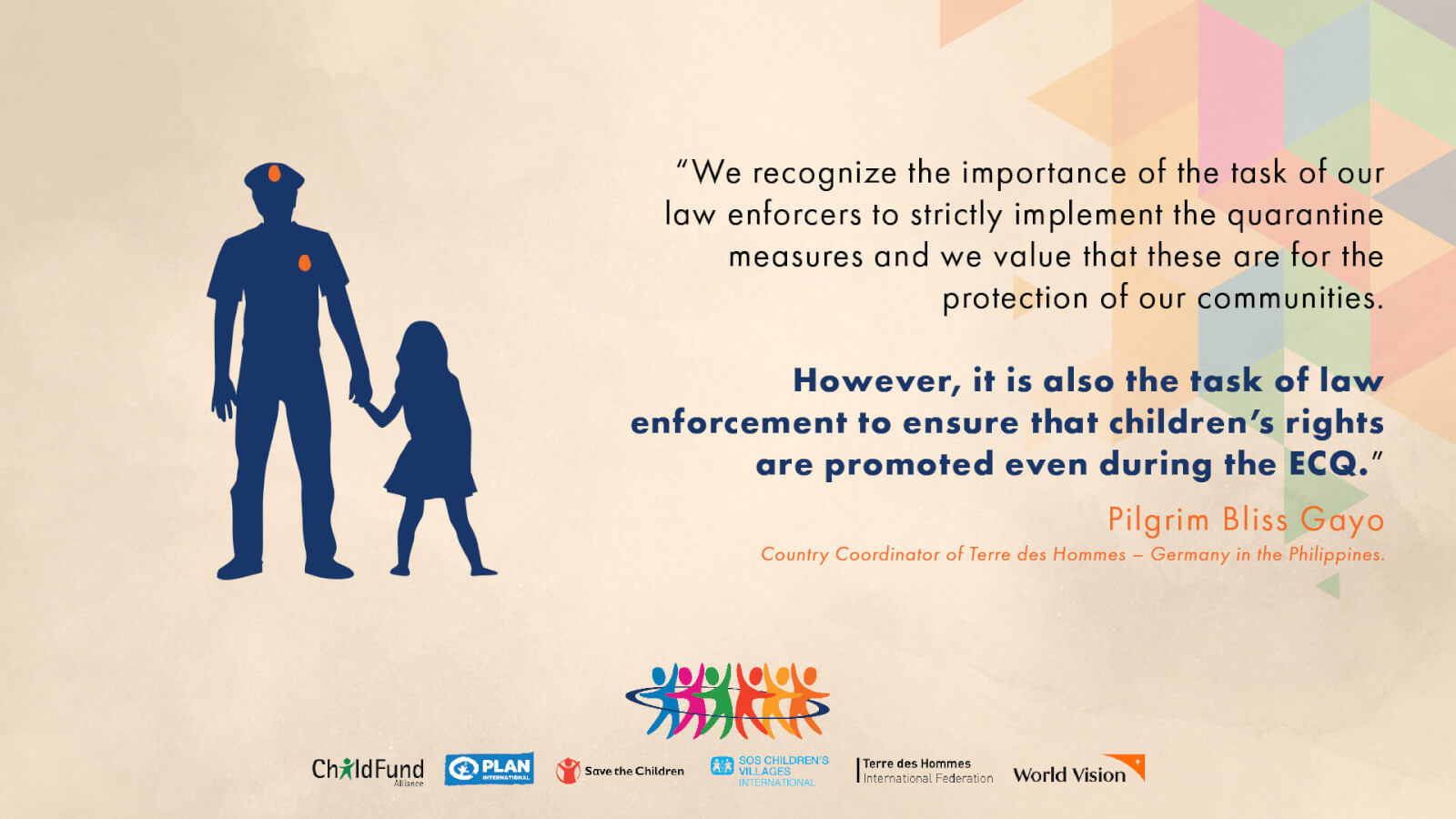 Child rights organizations call for the protection of children at risk and children in conflict with the law during the COVID-19 pandemic SOS