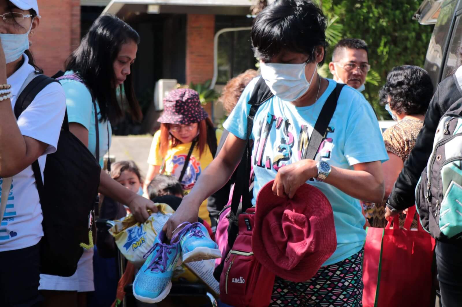 Children and Youths move out from SOS Lipa as Taal Volcano remains on Alert Level 4 SOS