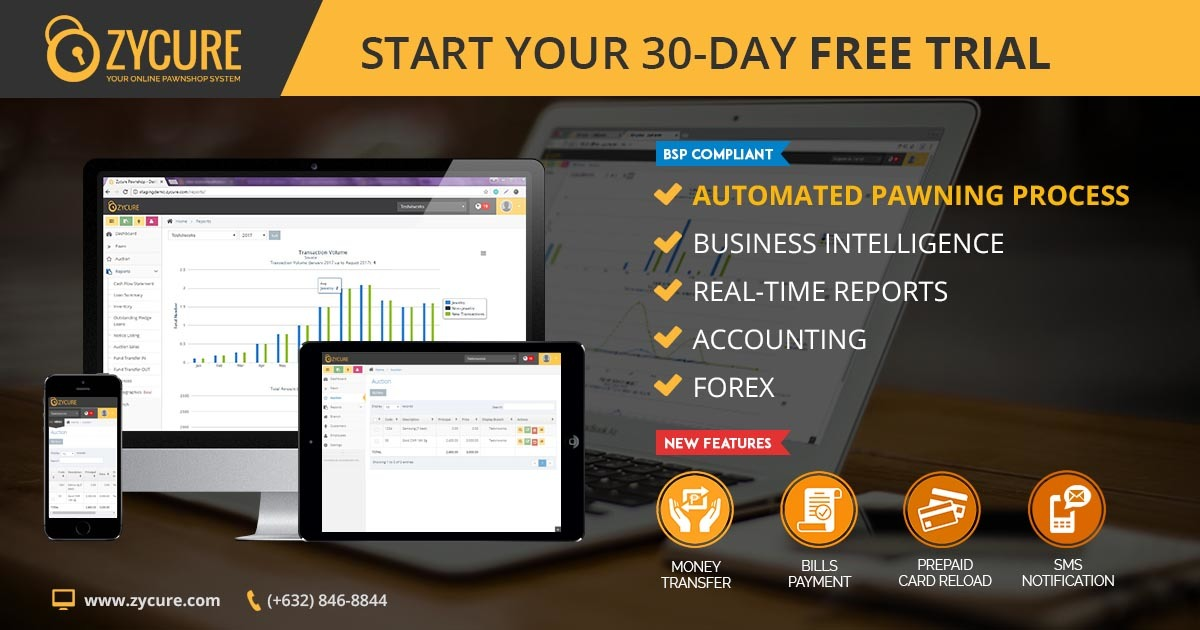 Zycure  Online Pawnshop System